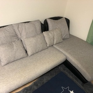 アルモニアL字カウチソファーの画像