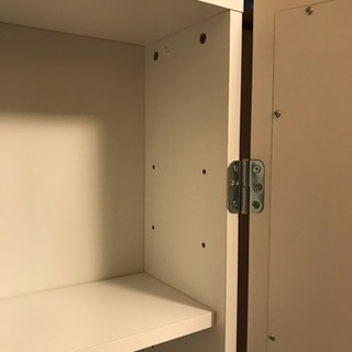 スリムミラー 収納棚   値下げの画像