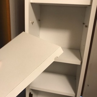 スリムミラー 収納棚   値下げの画像