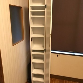 スリムミラー 収納棚   値下げの画像