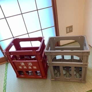 一升瓶のクレート