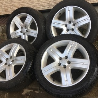 値下げ 夏タイヤ  215／55R17 フォレスター純正アルミホイール 無料で配達いたします※条件あり
