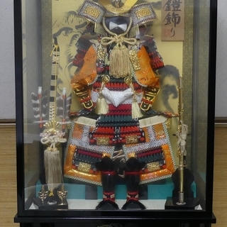 【無料】五月（鎧飾）人形：36cmｘ48cmｘ67cm
