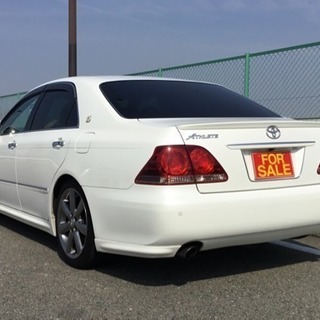 車検33年1月 トヨタ クラウンアスリート ローダウン フルセグチューナーBカメの画像