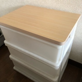 【美品】ニトリプラスチックタンス