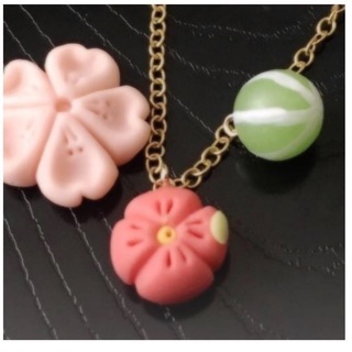 甘味処さんの粘土でつくる練り切り和菓子ワークショップ