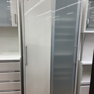 セミオーダーカップボード　スライド式　ビアンコNEX