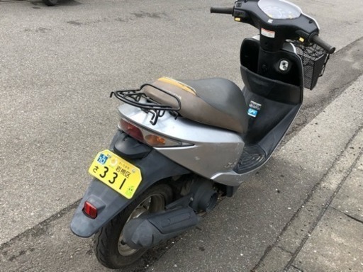 ホンダ ディオ DIO 黄色ナンバー登録 4スト インジェクション 低燃費 原付