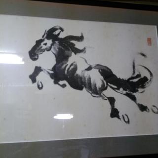 中国美術、葉酔白〔所向無敵、馬の図〕の画像