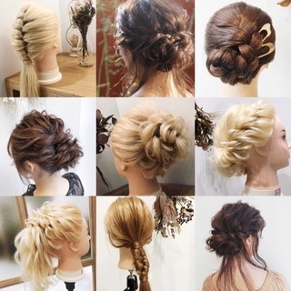 出張ヘアアレンジレッスン講習