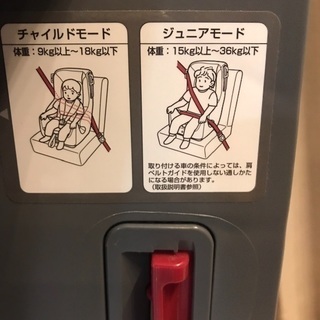 COMBI ジュニアシート＋バギーの画像