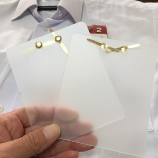 🍀白鳳中学 制服ポケットに名札を取り付ける便利グッズ