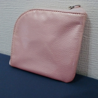 【100円シリーズ】ピンク色の新品未使用　ミニ財布の画像