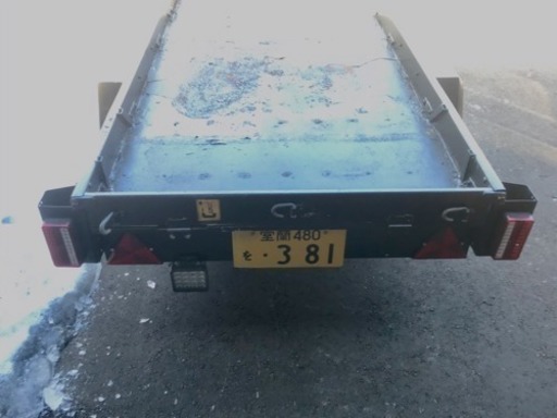 ホクサツ 軽トレーラー 車検長めです（傷や汚れあり】 ホクサツ