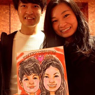 出張似顔絵