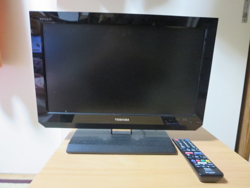 １９インチ　東芝REGZA