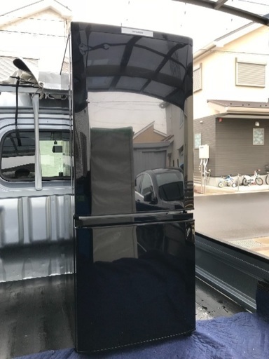 取引中2013年製三菱冷凍冷蔵庫146Lブラック。千葉県内配送無料。設置無料。