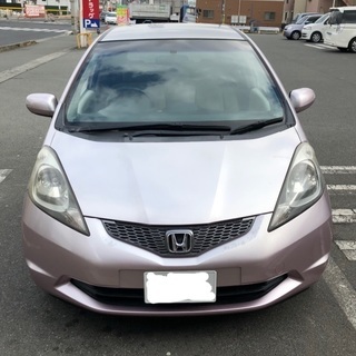 ホンダ フィット ピンク 車検32年1月 スマートキー  ETC オートローン可能‼️の画像