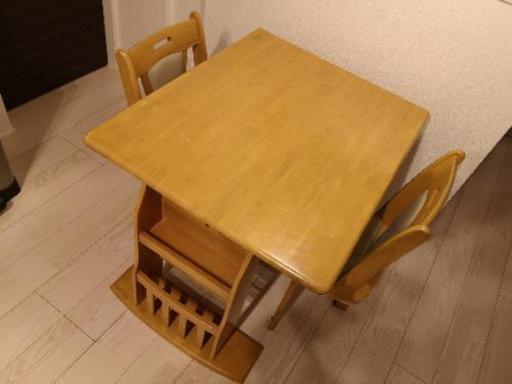 ニトリ 伸長式ダイニングテーブルセット