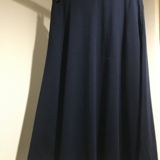 ネイビー スカート 未使用 サイズL
