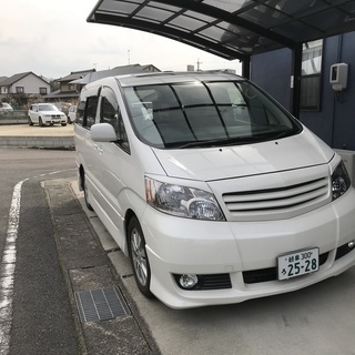 アルファード　車検あり　すぐ乗れます　