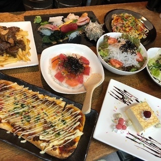 居酒屋　ホールスタッフ　キッチンスタッフの画像