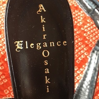 Akira Osaki Elegance ゼブラ柄ハイヒール 23～23.5cmの画像