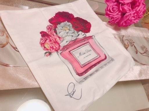 missDior柄 クッションカバー 新品未使用