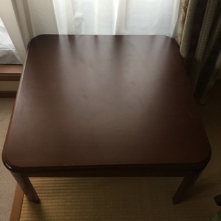 綺麗なコタツ