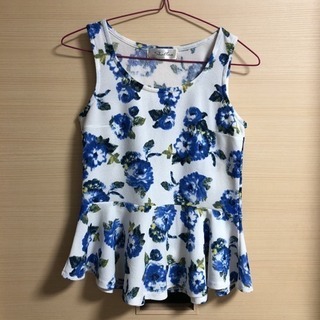Shellna 花柄 トップス フリーサイズ