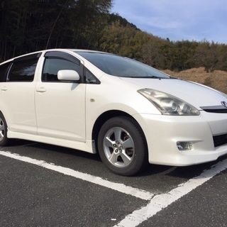 平成18年　トヨタ　ウィッシュ　7人乗り　車検31年7月　HDDナビ　バックモニター　の画像