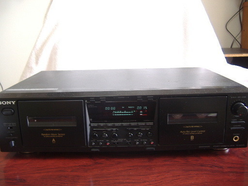 SONY ダブルカセットデッキ