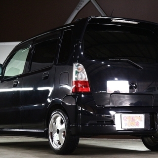 【車検２年付】  スズキ ワゴンRソリオ 1.3 社外アルミ/ローダウン/低走行車☆自社ローン・オートローン全国対応の画像
