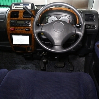 【車検２年付】  スズキ ワゴンRソリオ 1.3 社外アルミ/ローダウン/低走行車☆自社ローン・オートローン全国対応の画像