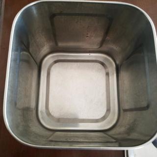 業務用　蓋付き角ポット　の画像