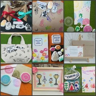 消しゴムはんこ教室♪八王子駅すぐ！の画像