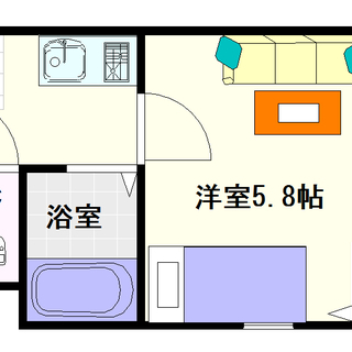 【フェブライオ元町】1号タイプ！1Ｋタイプ！難波に住んでみたいね☆