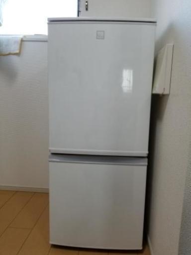 【シャープ】冷蔵庫(SJ-14E3-KW)