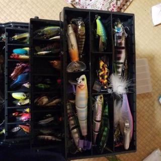 バス釣り用品一式の画像