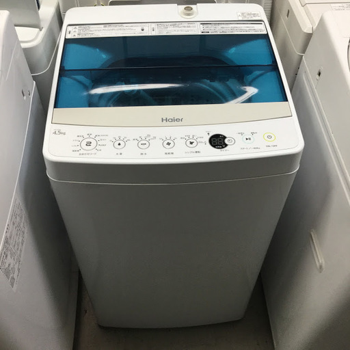 【送料無料・設置無料サービス有り】洗濯機 2017年製 Haier JW-C45A 中古