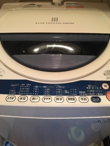 TOSHIBA 洗濯機6キロAW-60GK
