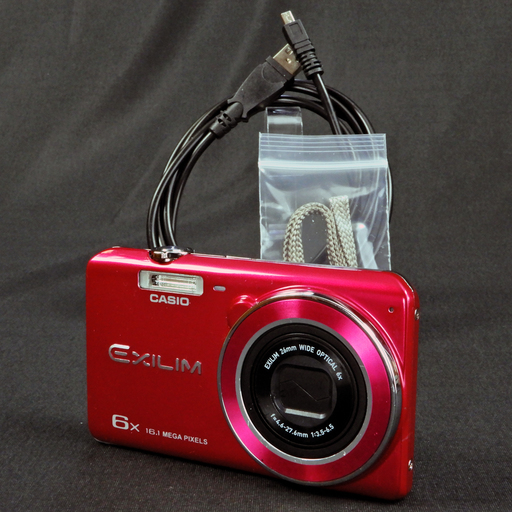 CASIO デジタルカメラ EXILIM EXZS26 1610万画素 光学6倍ズーム 広角26mm  Used