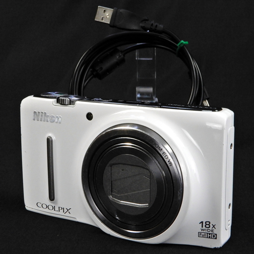 Nikon デジタルカメラ COOLPIX S9400 光学18倍ズーム 有効画素数1811万画素 エレガントホワイト  Used