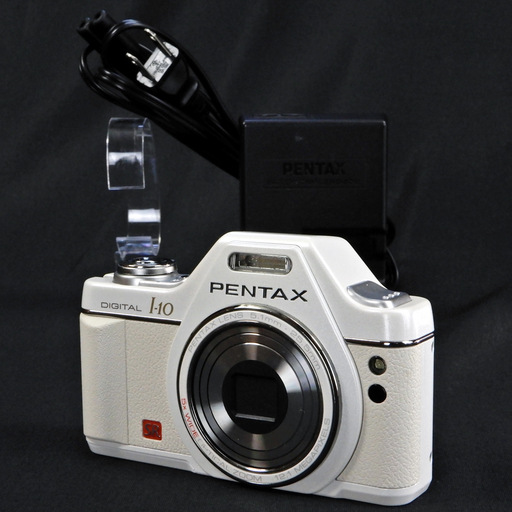 PENTAX デジタルカメラ Optio I-10 パールホワイト  Used
