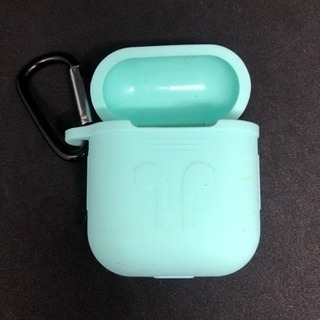 ★☆アップルAirPods用シリコンケースグリーン【未使用品】★☆