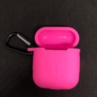 ★【未使用品】AirPods用シリコンケース ピンク★