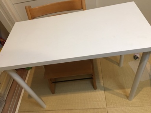 白 ホワイト テーブル