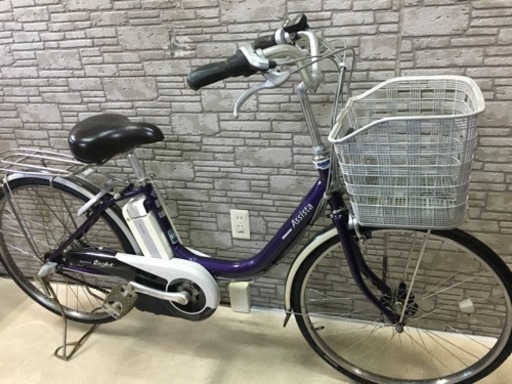 新生活応援SALE  東京23区配達無料  新基準  ブリジストン アシスタ  4.3Ah リチウム 電動自転車 中古  24インチ