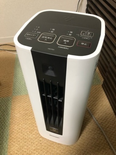 プラズマクラスター 空気清浄機 兼 暖房