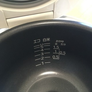 【動作確認済み】炊飯器、5.5号炊の画像